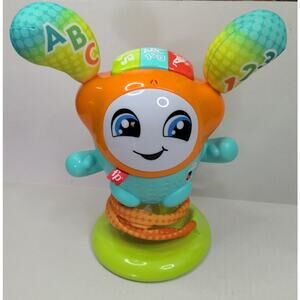 Fisher-Price DJ Bouncin' Beats Interactive Learning Toy Alphabet, Colors Numbers